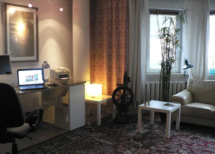 Z Widokiem Na Teatr Wielki I Ec1, Prywatny Parking דירה לודז'